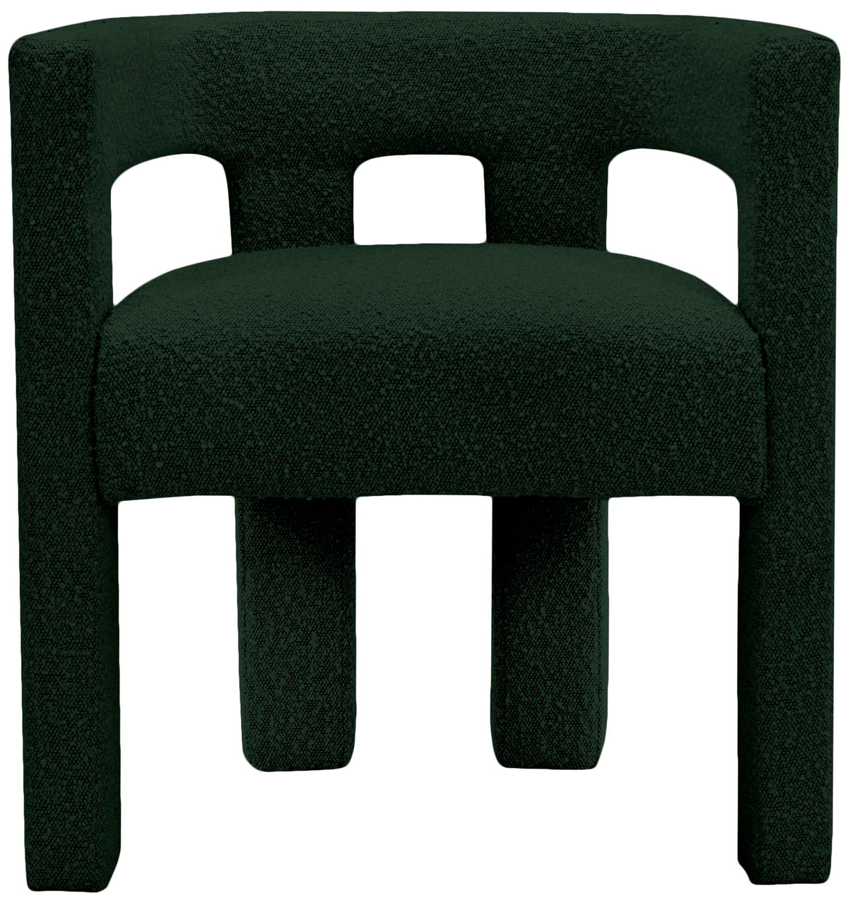 Athena - Boucle Fabric Dining Chair