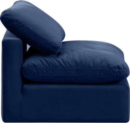 Indulge - Velvet Armless Chair