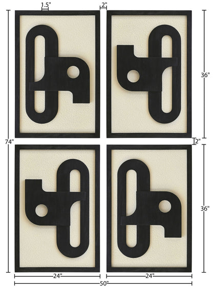 Arid - 4 Piece Wall Art