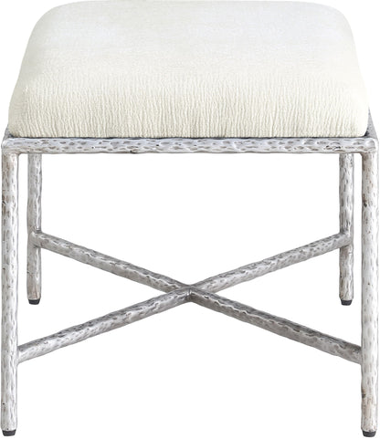 Valley - Bench With Silver Frame