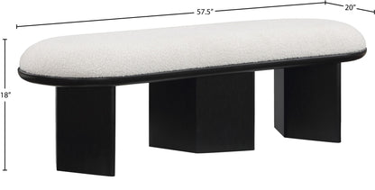 Wilshire - Bench With Black Base
