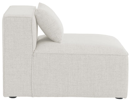 Cube - Linen Armless Chair