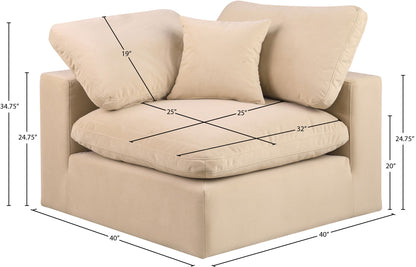 Comfy - Velvet Corner Chair