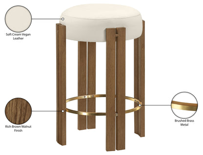 Harrison - Vegan Leather Counter Stool