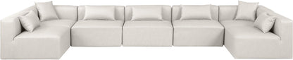 Cube - 7 Piece Modular U-Shaped Sectional
