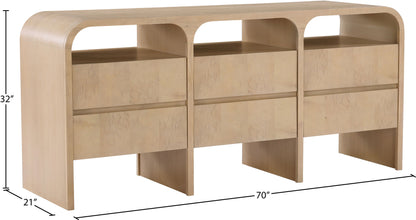 Giada - Solid Wood And Veneer Dresser