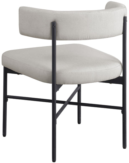 Rivage - Durable Dining Chair With Black Frame (Set of 2)