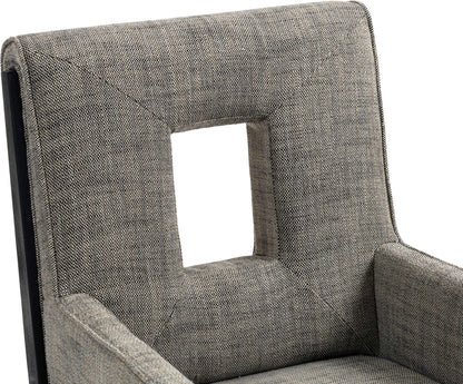 Gwendolyn - Dining Arm Chair With Black Frame