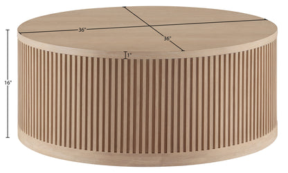 Madera - Oak Veneer And Solid Wood Table