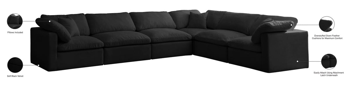 Plush - 6 Piece Modular Sectional