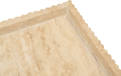 Hannah - Travertine Tray - Beige