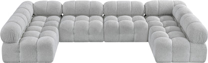 Ames - 6 Piece Fabric Modular Sectional