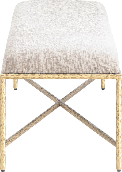Valley - Bench With Gold Frame