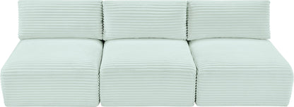 Shaggy - 3 Seat Modular Armless Sofa