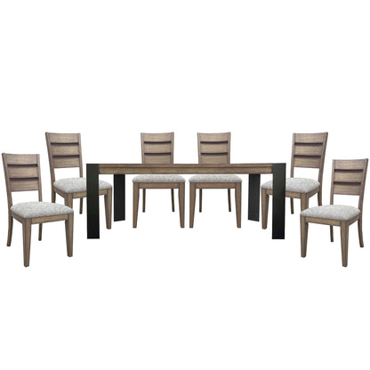 Cedar Fork - Rectangular Dining Table - Smoked Arabica