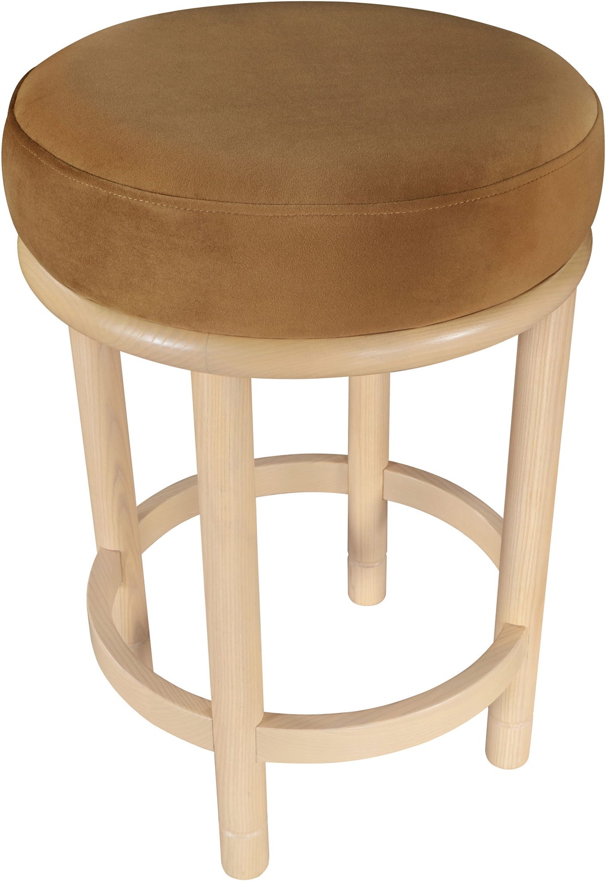 Monette - Counter Stool With Natural Base