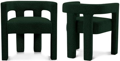 Athena - Boucle Fabric Dining Chair