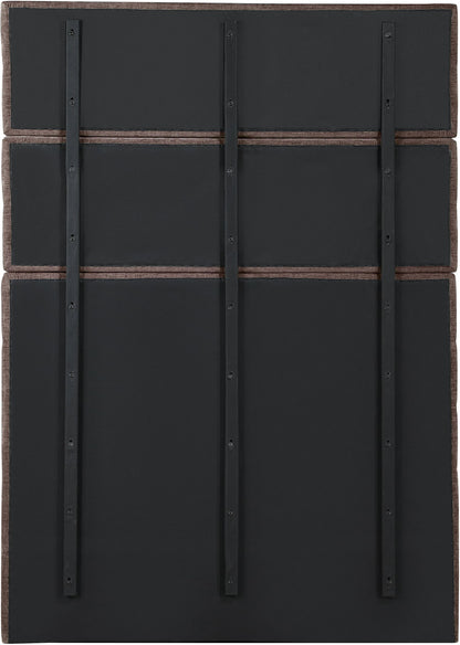 Adam - Chenille Fabric Bed With 89" Headboard
