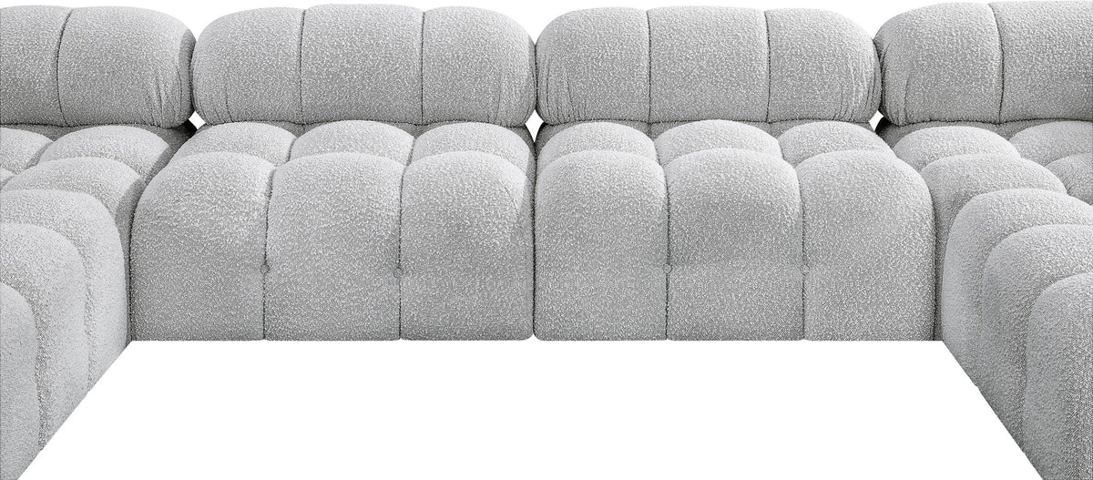 Ames - 6 Piece Fabric Modular U-Shaped Sectional