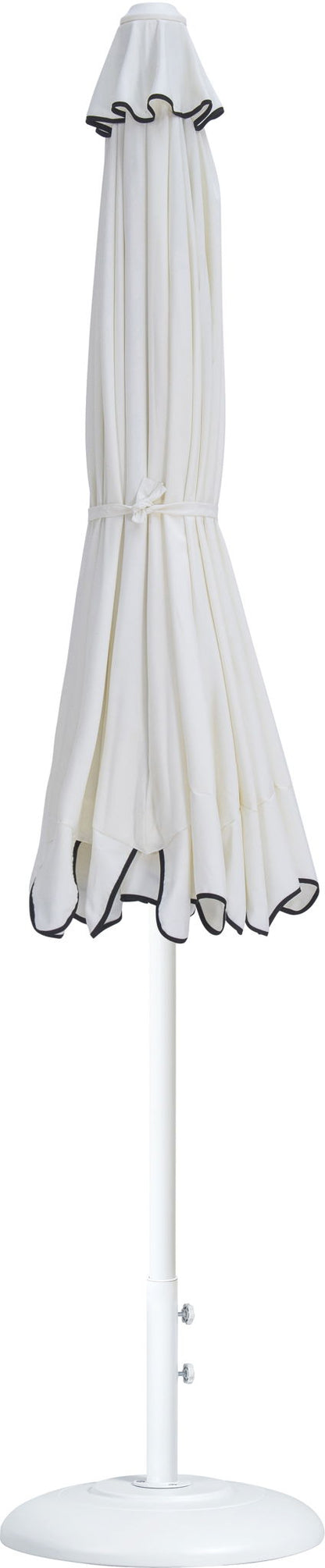 Amalfi - Patio Umbrella - White Base / White Pole
