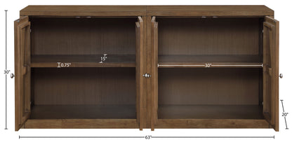Vero - Solid Wood And Oak Venee Sideboard/Buffet