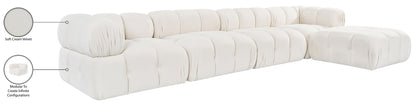 Orin - Fabric Velvet 5 Piece Modular Sectional
