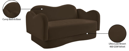 Bloom - Velvet Loveseat