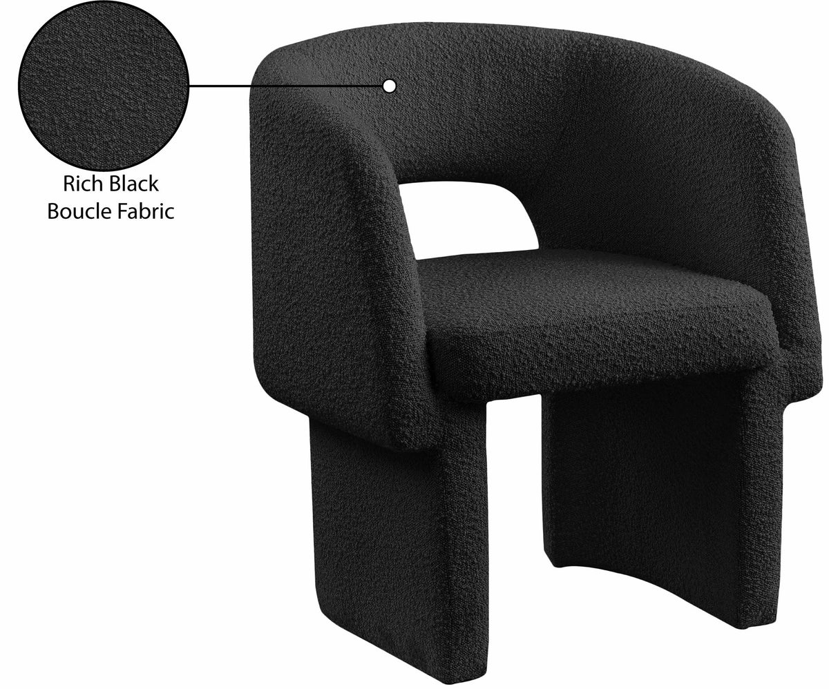 Emmet - Boucle Dining Chair / Accent Chair