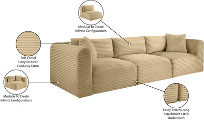 Shaggy - 3 Seat Modular Sofa