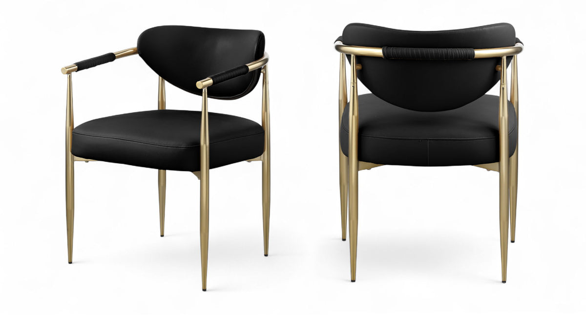Virella - Faux Leather Upholstered Dining Chair (Set of 2)