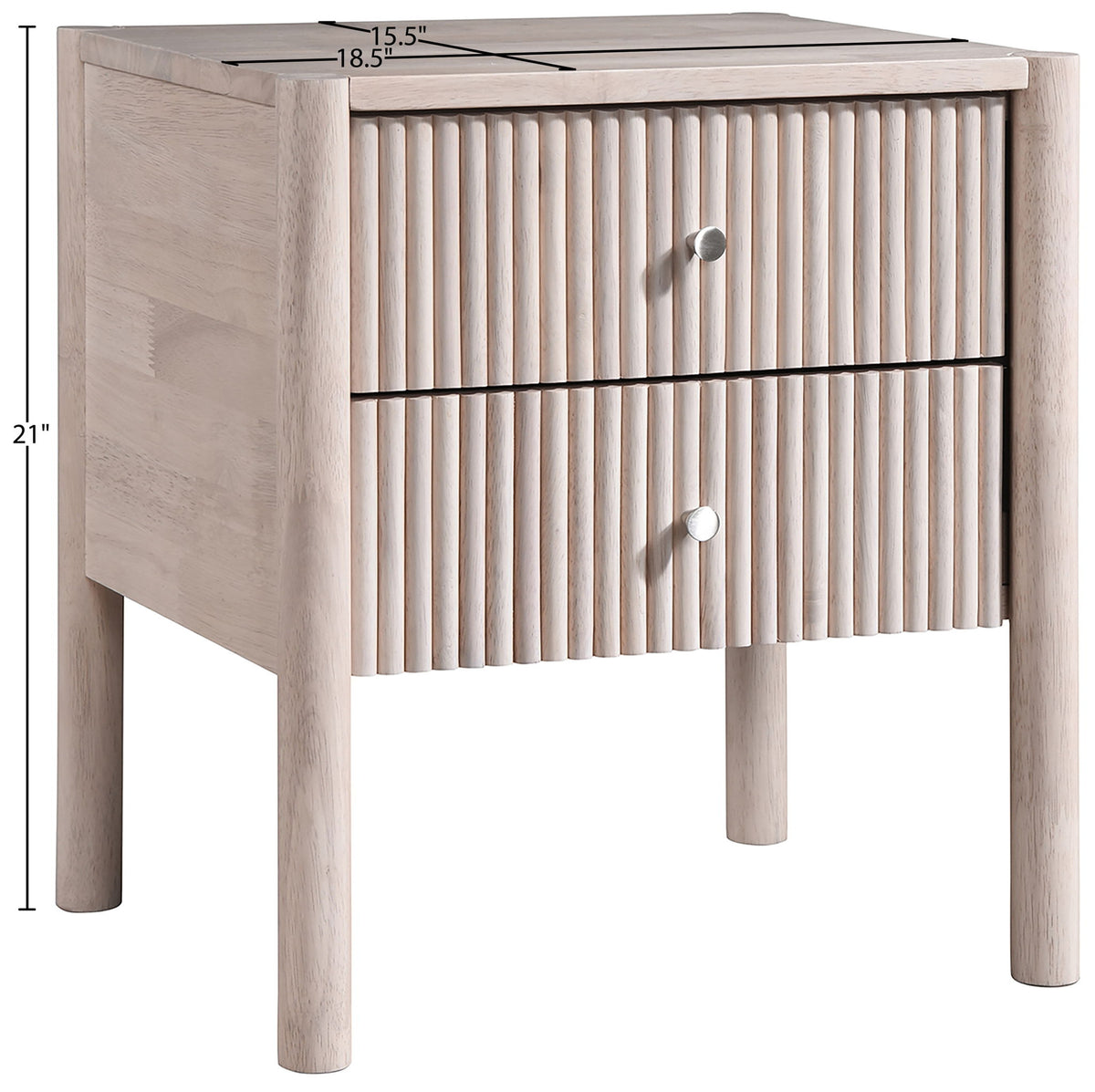 Kivo - Solid Wood Nightstand