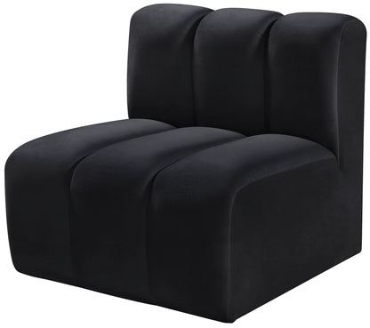 Arc - Velvet Straight Chair