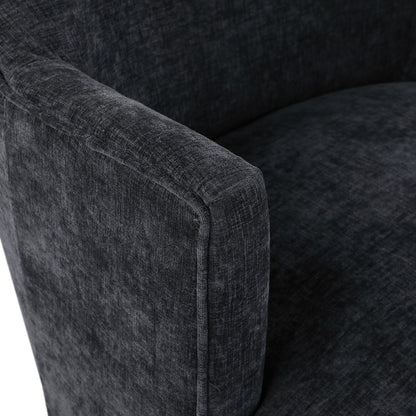 Clarita - Chenille Swivel Accent Chair