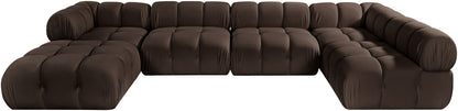 Orin - 6 Piece Modular Sectional (3 Modular Chairs, 2 Corner Chairs & Ottoman)
