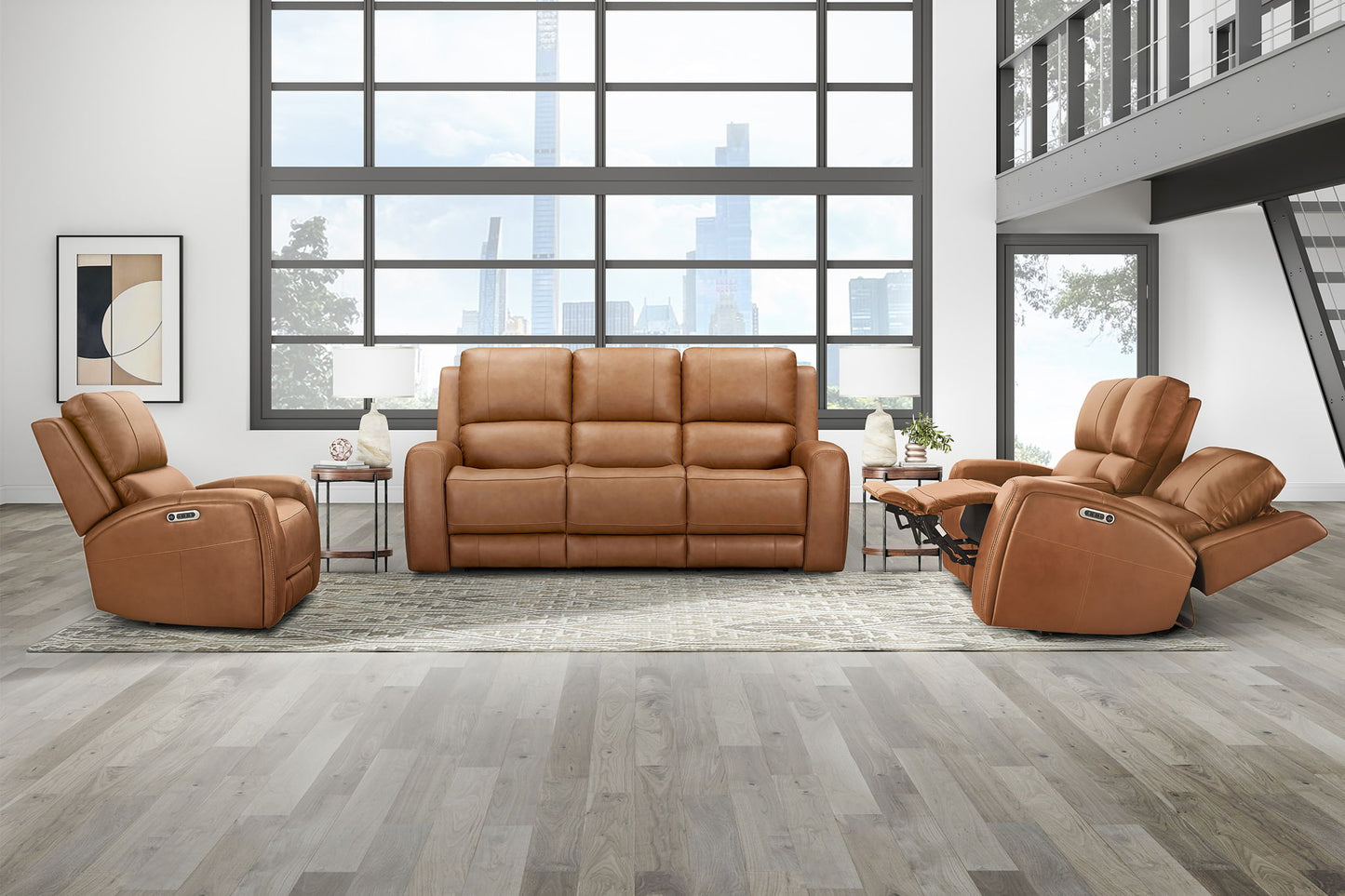 Belmont - Zero Gravity Power Reclining Living Room Set