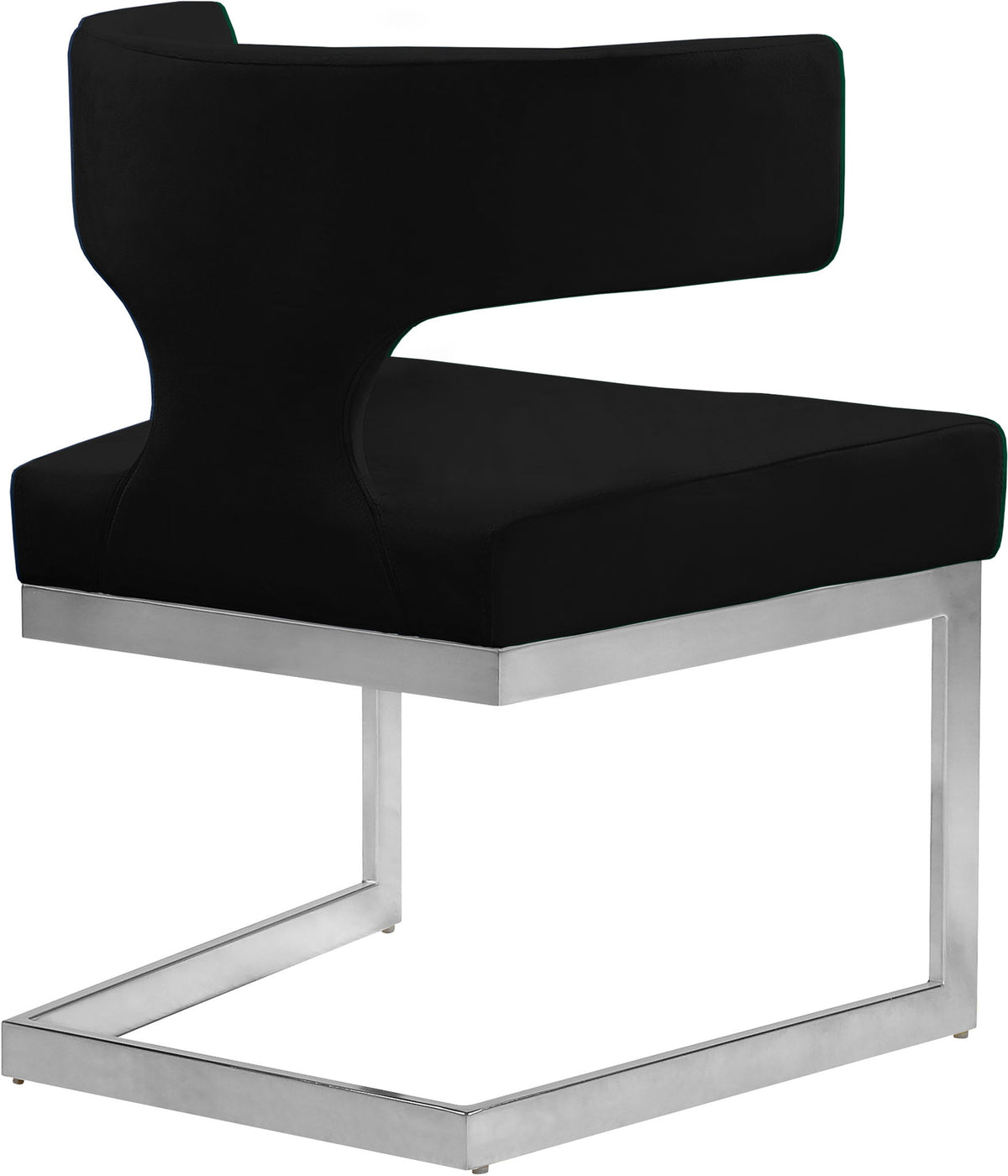 Alexandra - Dining Chair with Chrome Legs