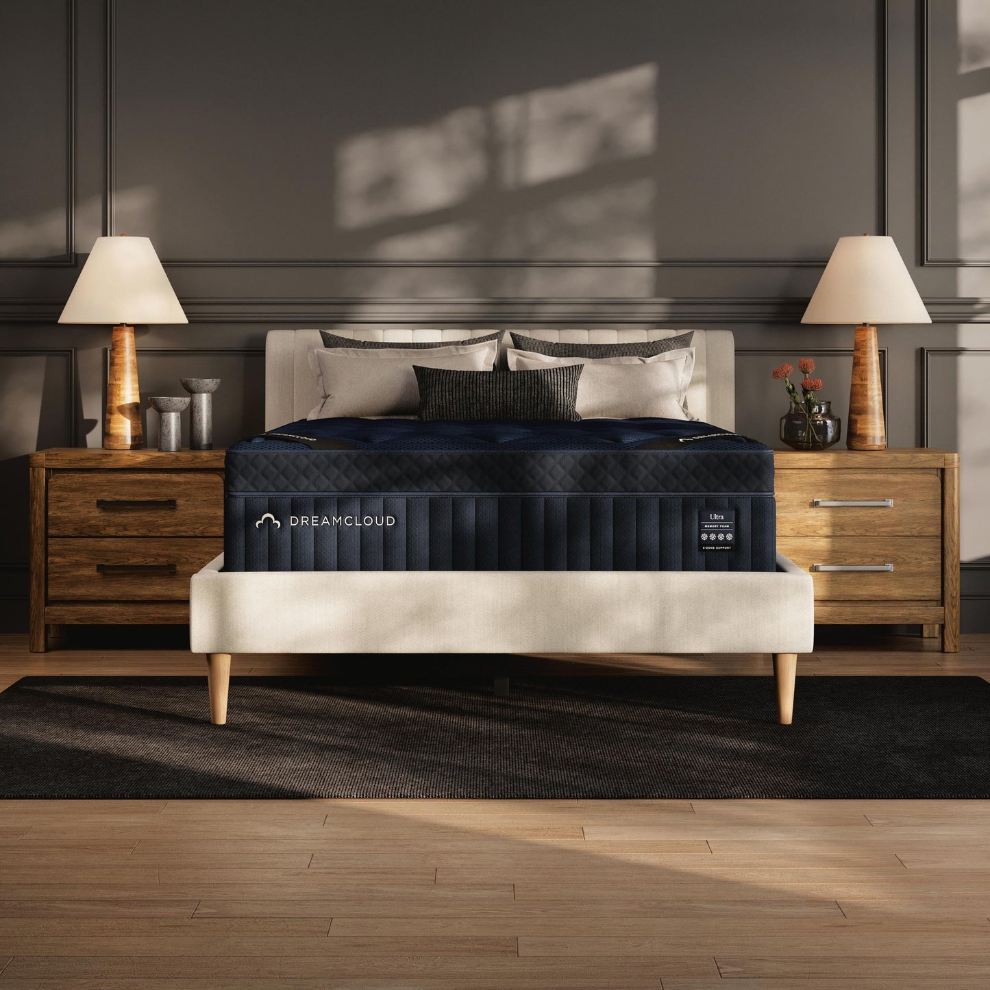 Dreamcloud Ultra Memory Foam - Queen Mattress - Blue
