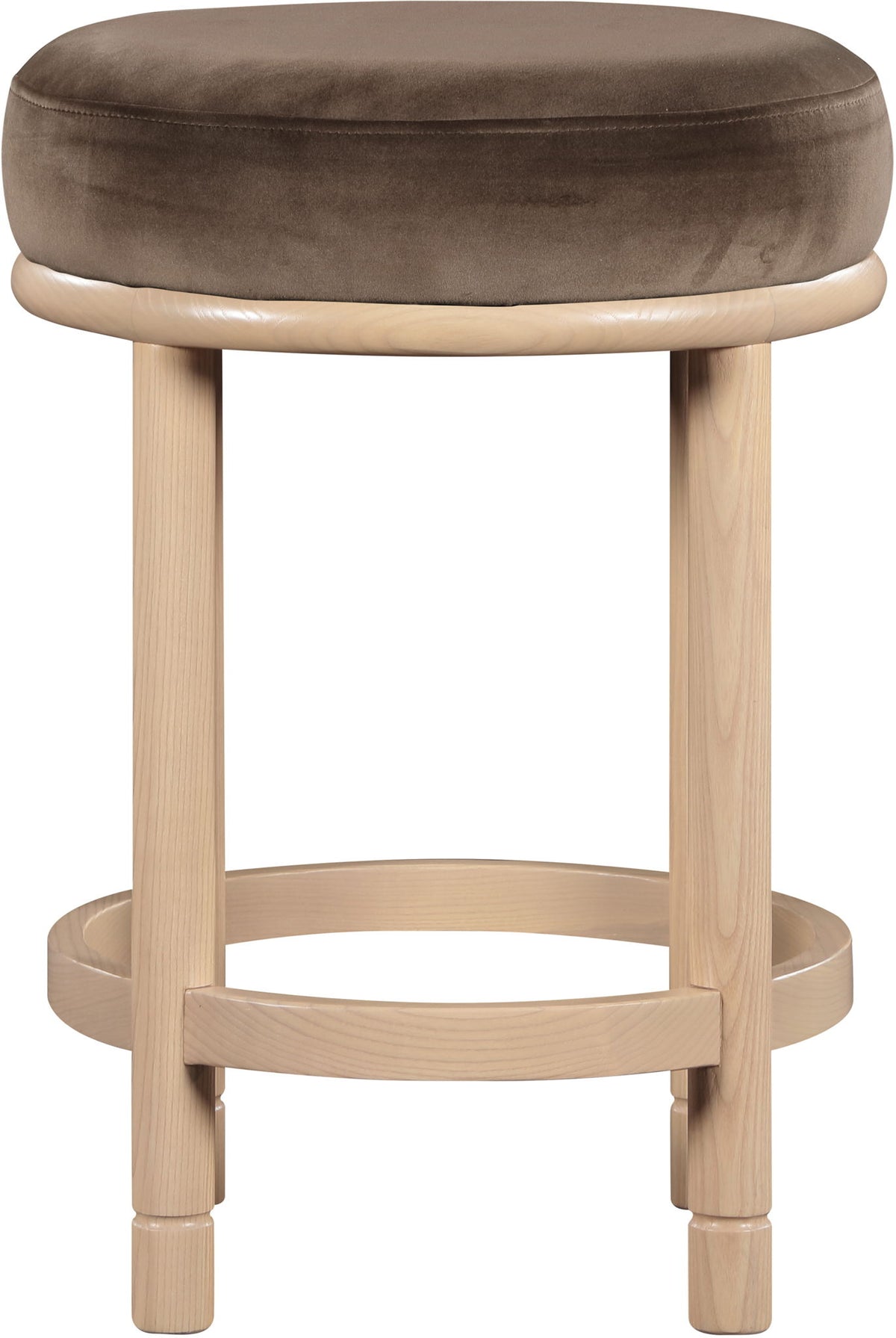 Monette - Counter Stool With Natural Base