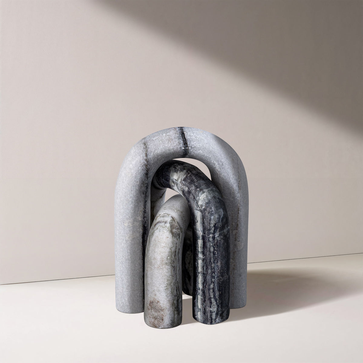 Arco - 3 Piece Marble Decorative Object