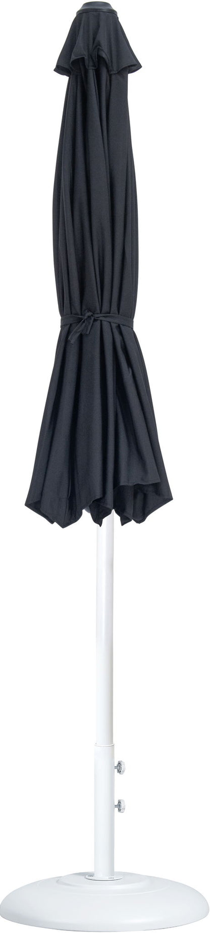 Fiji - Aluminum Patio Umbrella With Round White Base