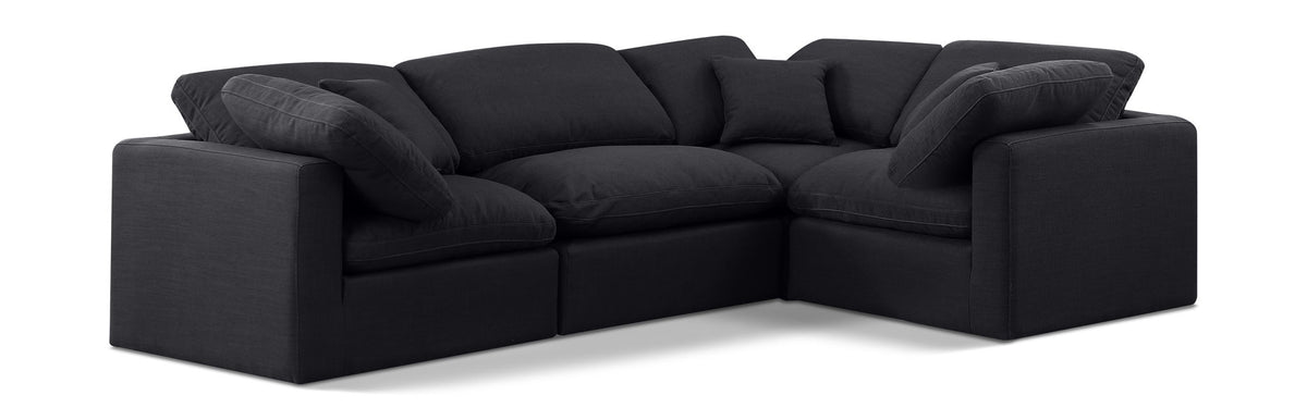 Indulge - Linen 4 Piece Modular Corner Sectional