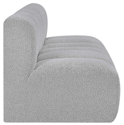 Arc - Boucle Fabric 2 Seats Modular Sofa