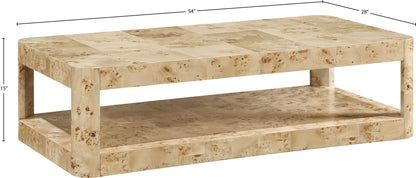 Reeves - Burl Wood Table