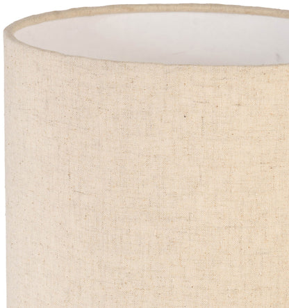 Paros - Base And Linen Textured Fabric Shade Table Lamp