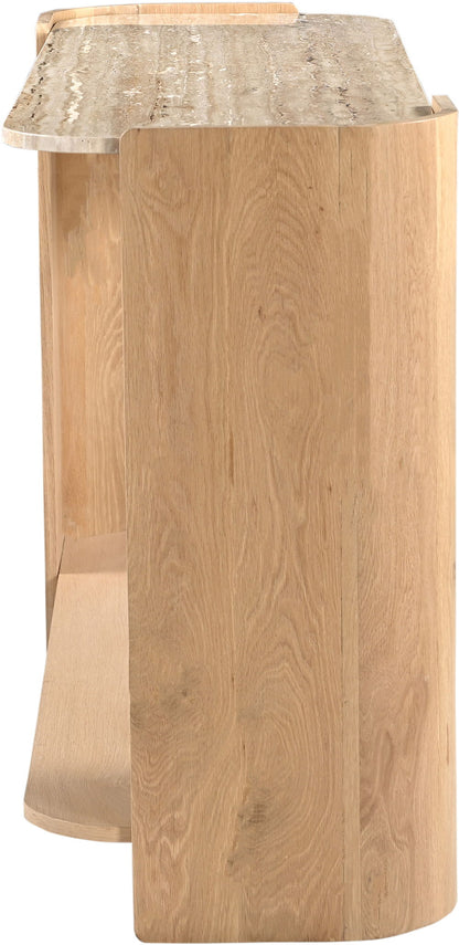 Calabria - Marble And Oak Wood Table