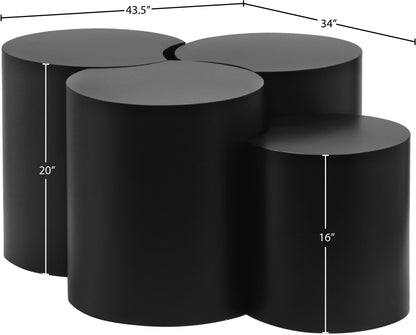 Dimple - 20" 4 Piece Modular Coffee Table