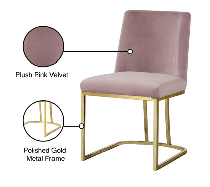 Heidi - Dining Chair with Gold Legs (Set of 2)