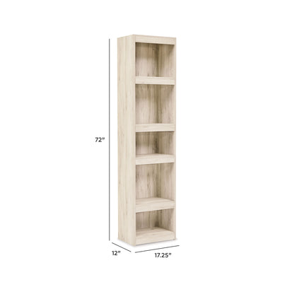 Bellaby - Pier - 4 Shelves - Whitewash