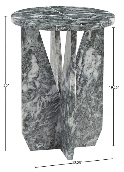 Alba - Genuine Marble End / Side Table