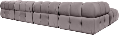 Orin - Fabric Velvet 5 Piece Modular Sectional